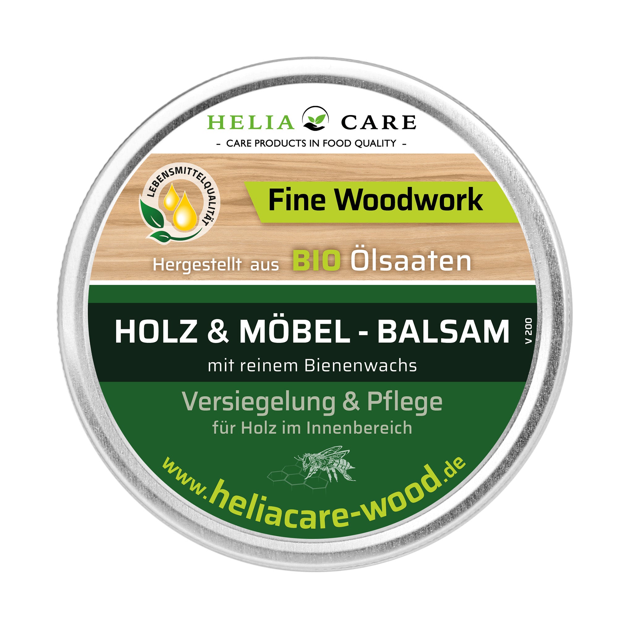 Holz Balsam von HeliaCARE in BIO-Qualität