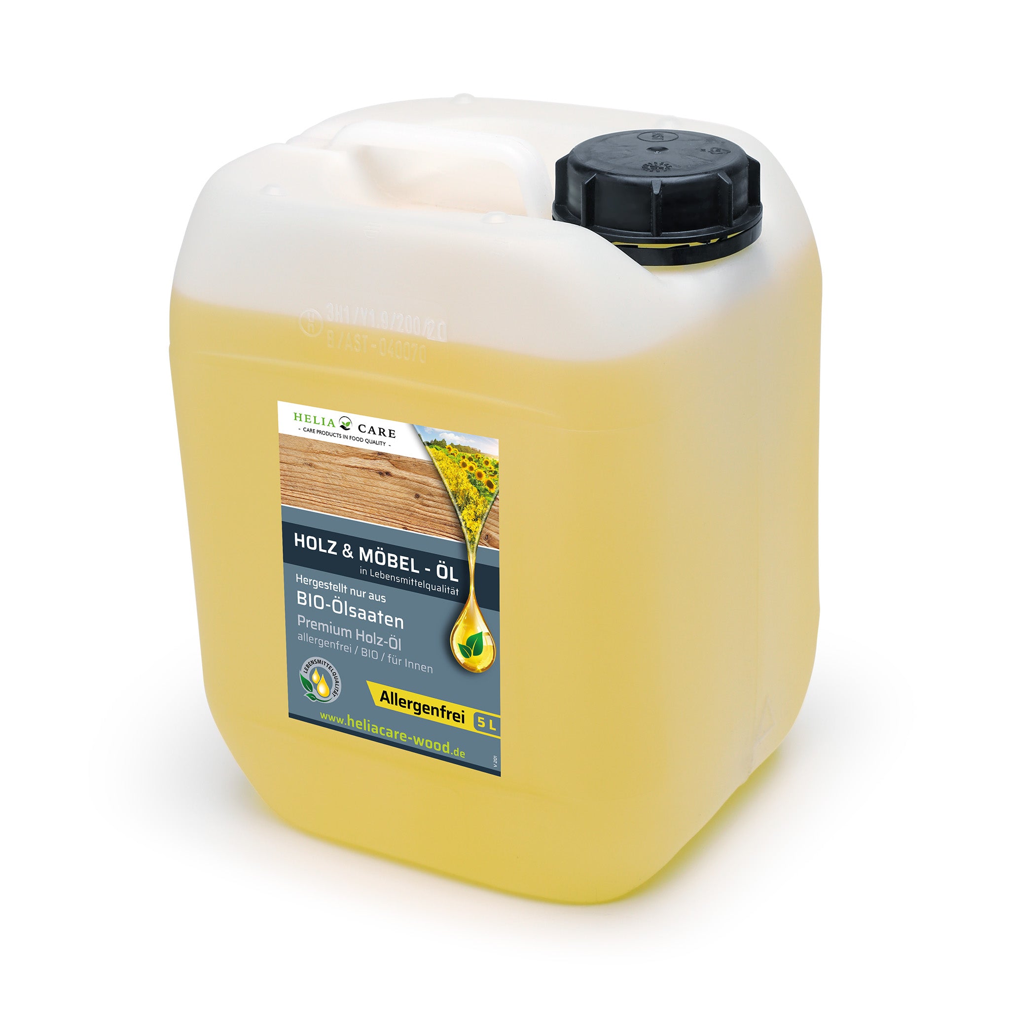 HeliaCARE "ALLERGENFREI" - PREMIUM Holz-Öl f. Allergiker