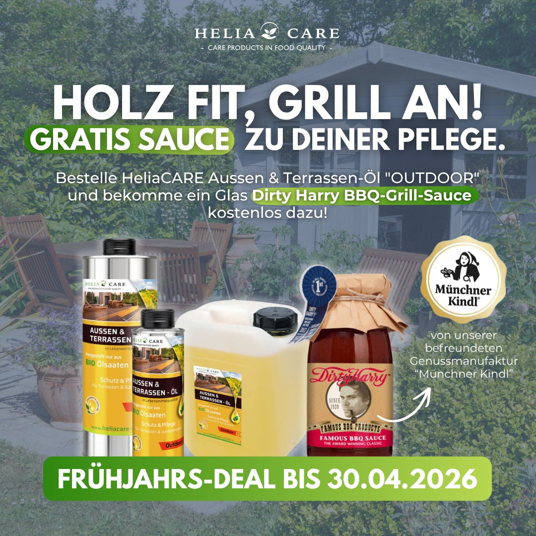 HeliaCARE Aussen & Terrassen – Öl "OUTDOOR"
